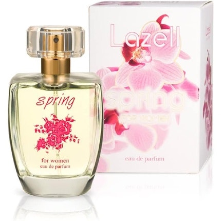 Lazell Spring Eau de parfum  pour femme  100ml Avec Gift 5ml Travel Size Parfum  Atomizer and Refill Pump Parfum  Dispenser Lazell