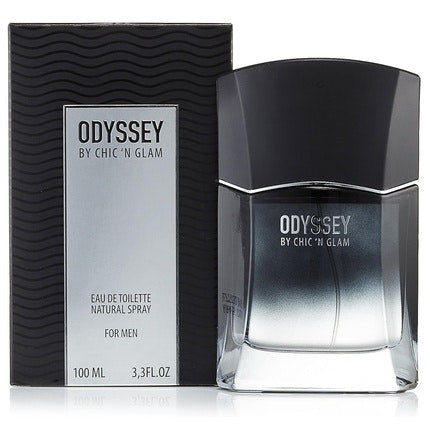 Odyssey Pour Homme par Chic N Glam 100ml Men's Eau de Toilette New Brand New Brand