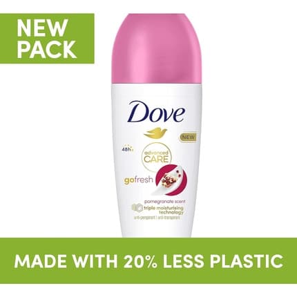 Dove Advanced Care Go Fresh Pomegranate Scent Anti-Perspirant Deodorant With Triple Moisturizing Technology Roll-On 50ml