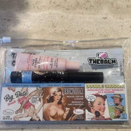 THE BALM Travel Size Favorites! Bronzer, Highlighter, Blush, Face Primer, Mascara!