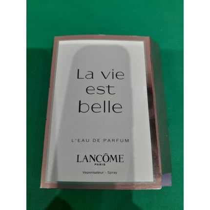 LANCOME LA VIE EST BELLE 1.2ml L'EAU DE PARFUM SAMPLE NATURAL SPRAY Lancôme