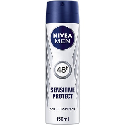 Nivea Men Sensitive Protect 48 Hours Antiperspirant Spray Deodorant 150ml Avocado Nivea