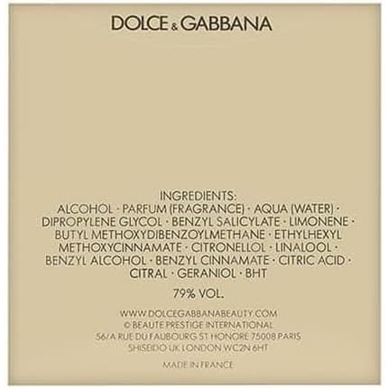 Dolce & Gabbana Dolce Gabbana The One Gold Eau de Parfum (EDP) Mixte