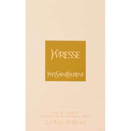 Yves Saint Laurent YSL YVRESSE Wood Eau de Toilette 80ml Unisex