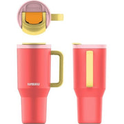 Kambukka Rio Thermal Mug with Handle 750ml Pink Papaya - Maison des fragrances