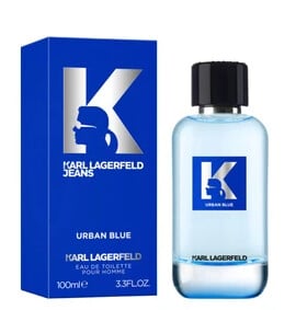 Karl Lagerfeld Jeans Urban Blue Eau de Toilette (EDT) Mixte 100ml - Maison des fragrances