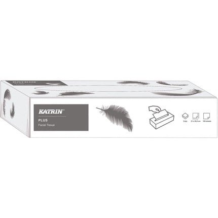 Katrin Plus Facial Tissue 2 Layers 21 x 20.5 cm - Maison des fragrances