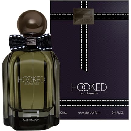 Rue Broca Hooked Pour Homme - Brand New Eau de Parfum 100oz for Men