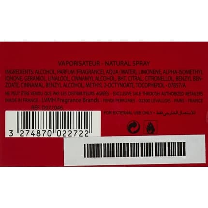 Fendi L'Acquarossa Eau de Parfum Femme 30 ml