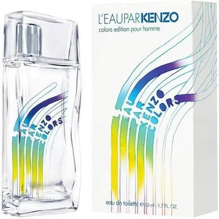 Kenzo Colors Pour Homme - Eau De Toilette Spray Aquatic 50ml - Maison des fragrances