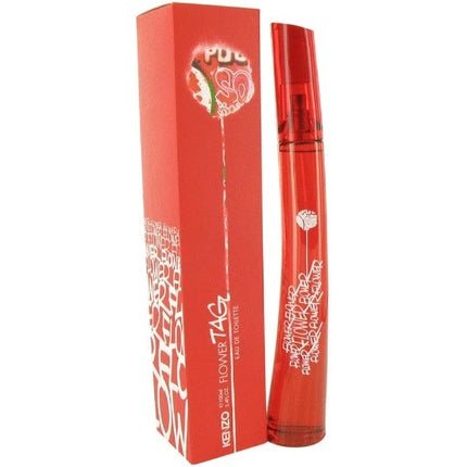 Kenzo Flower Tag Eau De Toilette Spray 100ml 3.4oz Women's Perfume - Maison des fragrances