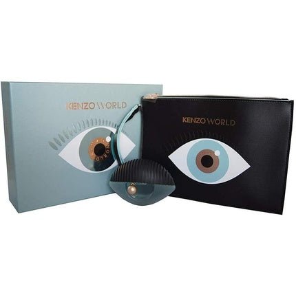 Kenzo World with Pouch Eau de Parfum 50ml Unisexe - Maison des fragrances