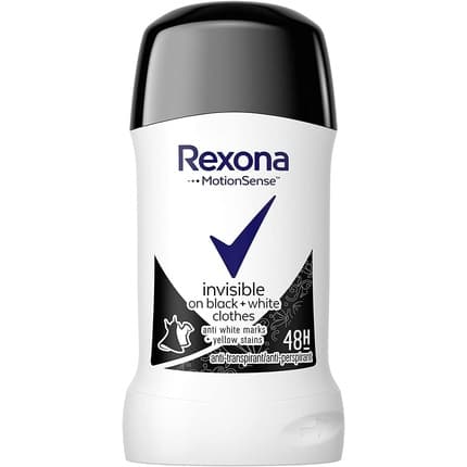 Rexona Invisible Black & White Diamond Deodorant Stick Déodorant (Déo) Mixte 40ml