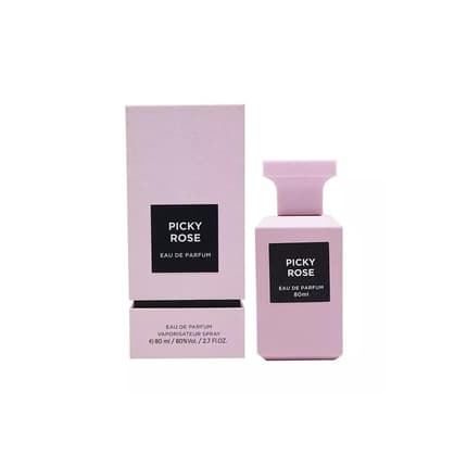 Fragrance World Picky Rose Perfume Amber Vanilla Fragrance Exclusive Luxury Niche Made in UAE Eau de Parfum (EDP) Femme 80ml