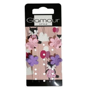 Kids Hair Clips Flowers 4 Pieces Glamour - Maison des fragrances