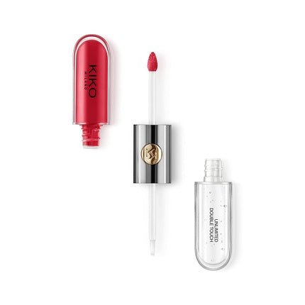 KIKO Milano Unlimited Double Touch 109 Long - Lasting Liquid Lipstick 12 Hour Wear 2 - Step Radiant Finish Strawberry Red - Maison des fragrances