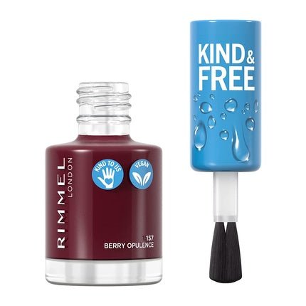 Kind & Free Vegan Nail Polish 157 Berry Opulence 8ml - Maison des fragrances
