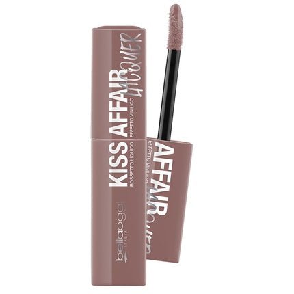 Kiss Affair Lacquer Liquid Lipstick with Vinyl Effect Nude Talk 3.9ml - Maison des fragrances