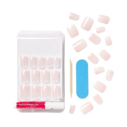 Kiss Bare But Better Short Nude Nails 28 Pieces - Maison des fragrances