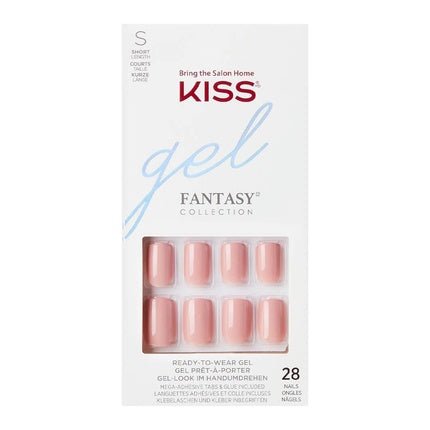 KISS Gel Fantasy Nails Ribbons Pink - Maison des fragrances