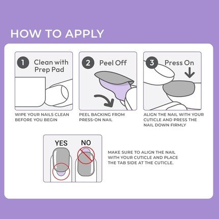 KISS imPRESS No Glue Press - On Nails French Fearless Light Neutral White Tip French Medium Size Almond Shape Includes 30 Nails Prep Pad Instructions Sheet Manicure Stick Mini File - Maison des fragrances