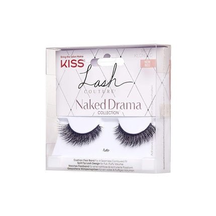 Kiss Lash Couture Faux Mink Collection Soir False Eyelashes with Glue - Maison des fragrances