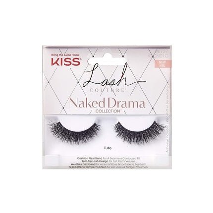 Kiss Lash Couture Faux Mink Collection Soir False Eyelashes with Glue - Maison des fragrances