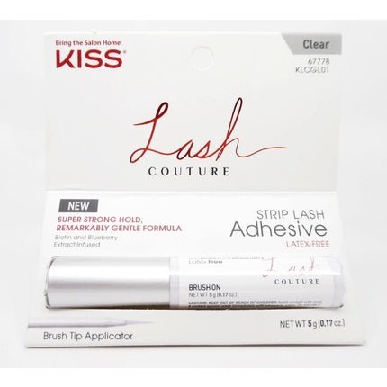 KISS Lash Couture Strip Lash Adhesive for False Eyelashes Clear 0.17oz/5g - Maison des fragrances