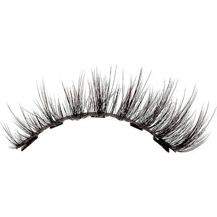 KISS Magnetic Lash Collection Crowd Pleaser False Eyelashes with 5 Double Strength Magnets - Maison des fragrances