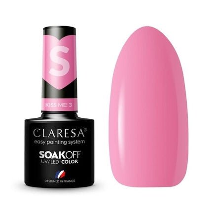 Kiss Me! UV Nail Polish 5ml Claresa - Pack of 3 - Maison des fragrances