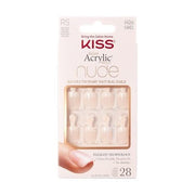 Kiss Nude Nails Stunning Nails 28 Pieces - Maison des fragrances