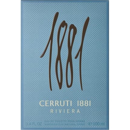 Cerruti 1881 Riviera Eau de Toilette (EDT) Mixte 100ml