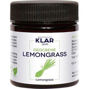 Klar's Deo Cream Lemongrass 30ml - Maison des fragrances