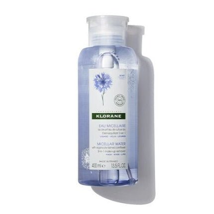 Klorane Micellar Water with Organically Farmed Cornflower 400ml - Maison des fragrances