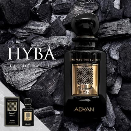 Ajmal Hyba Exquisite Citrus Floral Scent with Orchid, Sandalwood, and Vanilla Base Notes Romantic and Alluring Eau de Parfum (EDP) Femme 100ml