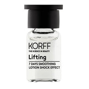 Korff Lifting Face Lotion 7 Days - Smoothing and Lifting Facial Treatment with Lift Up Complex and Vitamin PP - 7 Bottles of 2ml - Maison des fragrances