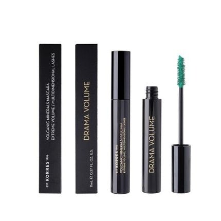 Korres Black Volcanic Minerals Drama Volume Mascara 04 Emerald 11ml - Maison des fragrances