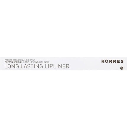 KORRES Cotton Oil Lip Pencil 1.2g Neutral Dark - Maison des fragrances