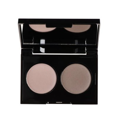 KORRES Duo Eyeshadow Palette Volcanic Minerals Velvet Grey Taupe 38 3g - Maison des fragrances