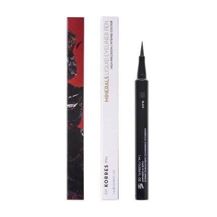 KORRES MINERALS Liquid Eyeliner 01 Black 1ml - Maison des fragrances