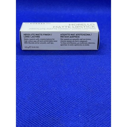 Korres Morello Absolute Matte Finish Lipstick 54 Classic Red Matte - Maison des fragrances