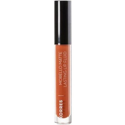 Korres Morello Liquid Matte Lipstick Long Lasting Red Clay 58 - 34ml - Maison des fragrances