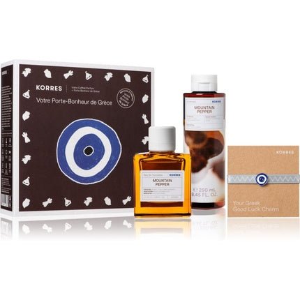 Korres Mountain Pepper Gift Set for Men - Maison des fragrances