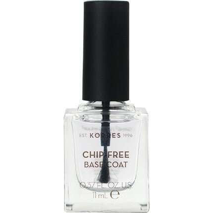 KORRES Natural Gel Effect Base Coat 11ml Vegan - Maison des fragrances