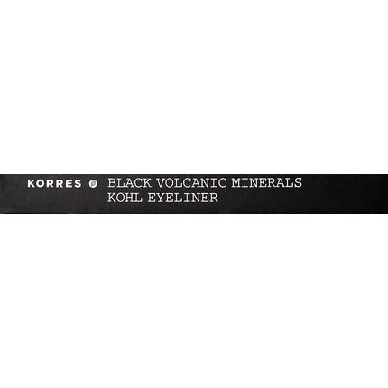 Korres Volcanic Minerals Kohl Eyeliner Black 1.4g - Maison des fragrances
