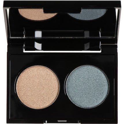 Korres Volcanic Minerals Velvet Dual Eyeshadow Palette - Blue Teal 58 - Maison des fragrances