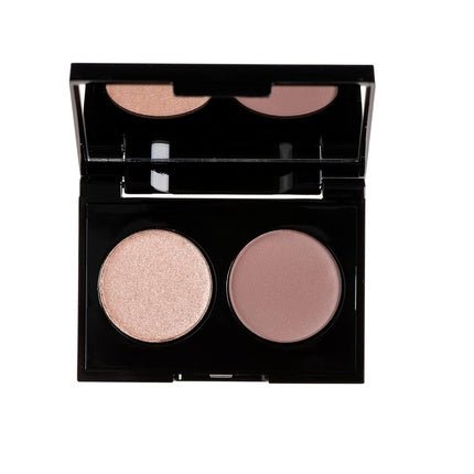 KORRES Volcanic Minerals Velvet Duo Eyeshadow Palette Pink Rose 18 3g - Maison des fragrances