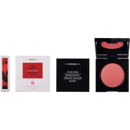 Korres Wild Rose Blusher 12 Golden Pink 5.5g - Maison des fragrances