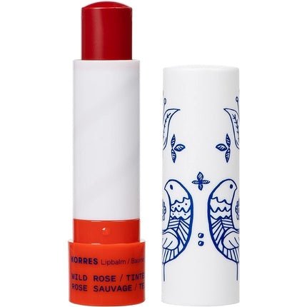 Korres Wild Rose Tinted Red Lip Balm - Maison des fragrances