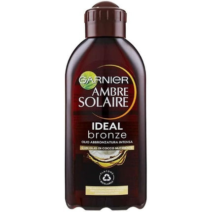 Garnier Ambre Solaire Sun Protection Intense Tanning Oil IP2 Coconut Perfume 200ml Ambre Solaire